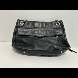 Rebecca Minkoff Black Leather Shoulder Bag